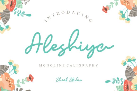 Aleshiya: A Sweet Script Handwritten Font for Romantic Editorial Design
