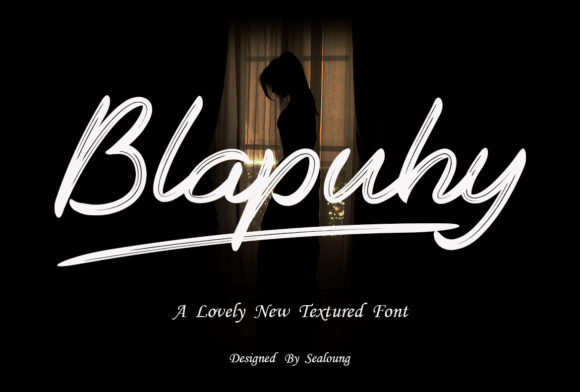 Blapuhy: A Script Handwritten Font That Makes Your Campaign Feel Human