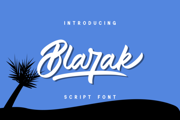 Blarak: A Script Handwritten Font for Scroll-Stopping Brand Content