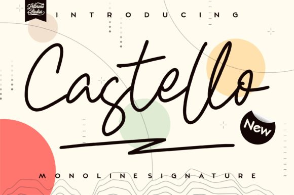 Castello Font for Editorial Design