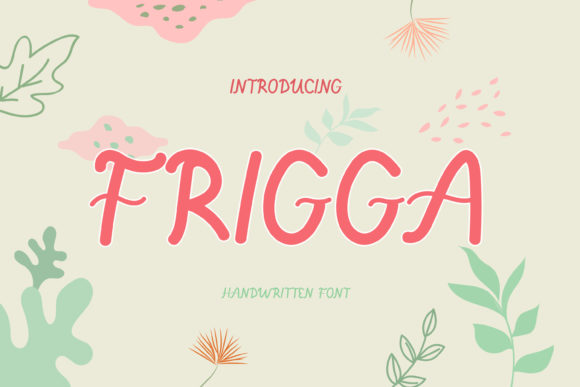 Frigga Script Handwritten Font for Joyful Design Projects
