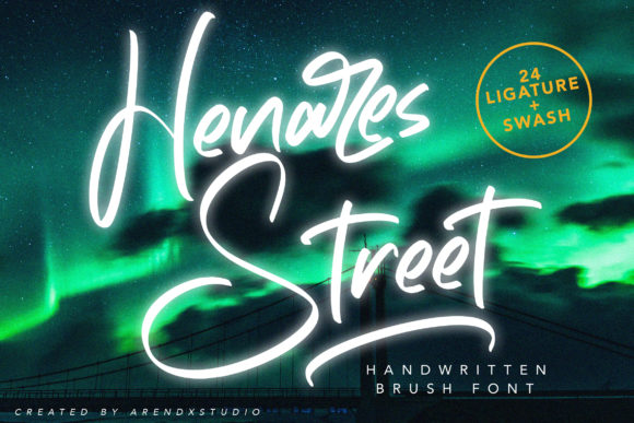 Heares Street: A Timeless Script Handwritten Font for Clear, Confident Campaigns