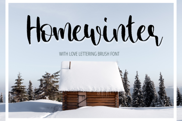Home Winter: A Sweet Script Handwritten Font for Warm Digital Branding