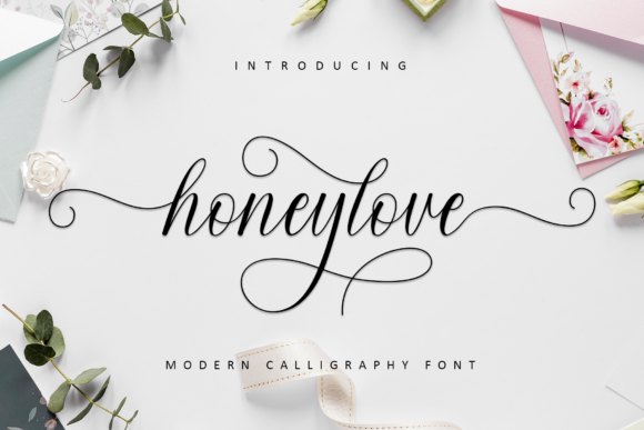 Honeylove: A Delicate Script Handwritten Font for Editorial Warmth