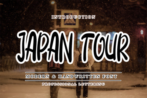 Japan Tour: A Casual Modern Handwritten Font for Editorial Warmth