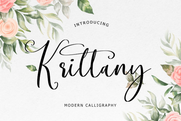 Krittany: A Sweet & Delicate Script Handwritten Font for Romantic Branding
