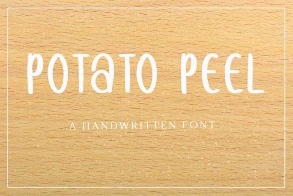 Potato Peel Font for Business Branding