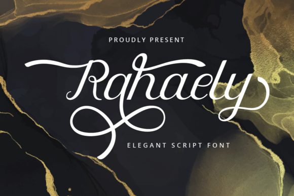 Rahaely: A Luxurious Script Handwritten Font for Elegant Branding