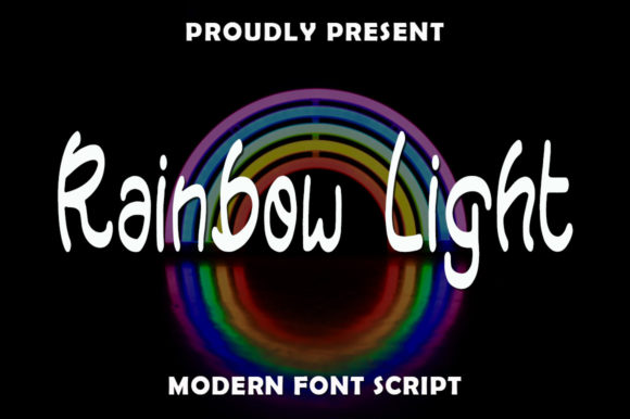 Rainbow Light: A Friendly Handwritten Font for Small Business Branding