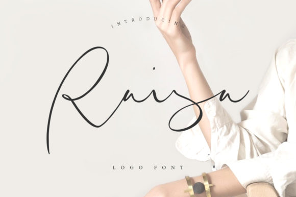 Raisa Script Handwritten Font for Modern Digital Branding