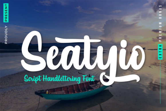 Seatyio: A Charming Handwritten Font for Social Media Business Design