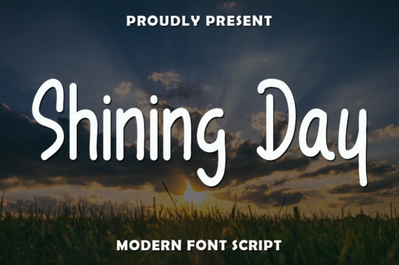 Shining Day: A Sweet and Friendly Handwritten Font for Thoughtful Design