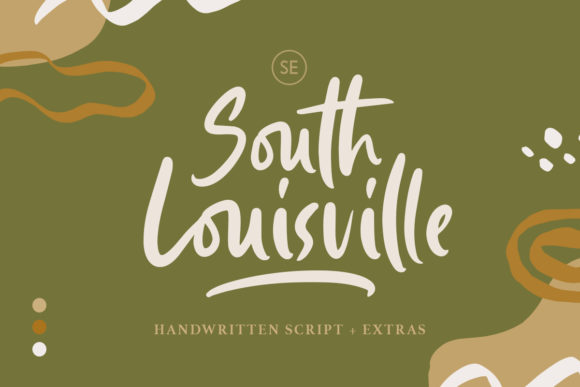 South Louisville: Playful Handwritten Font for Scroll-Stopping Design