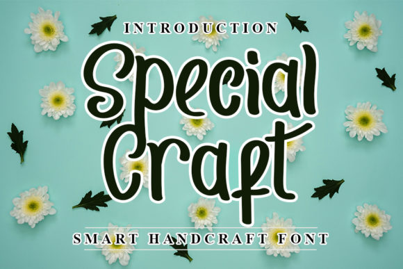 Special Craft: A Modern Script Handwritten Font for Digital Design
