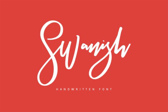 Swanish Font: Sweet Cursive Script for Romantic Branding