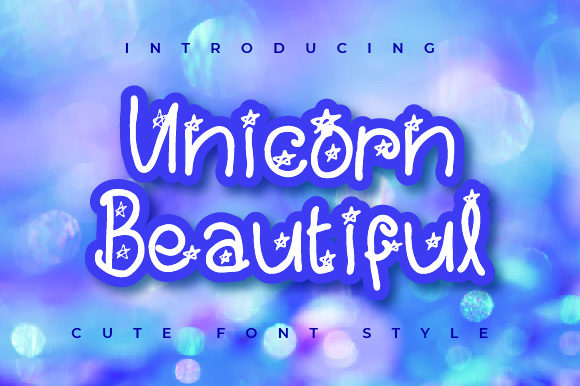 Unicorn Beautiful: A Sweet Script Handwritten Font for Brand Charm